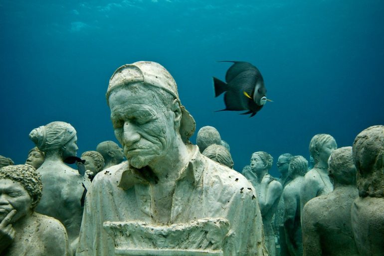 Jason DeCaires Taylor underwater sculptures