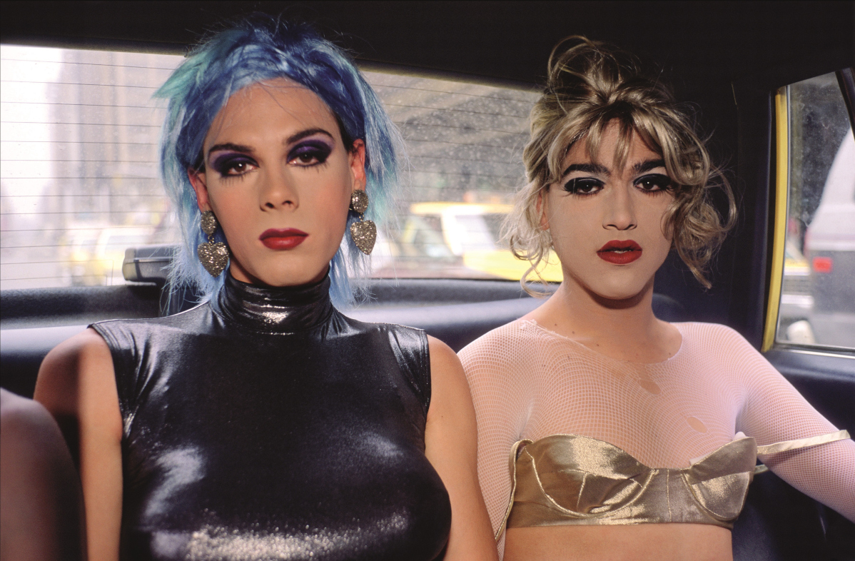 Nan-Goldin_Misty-and-Jimmy-Paulette-in-a-taxi_NYC-1991