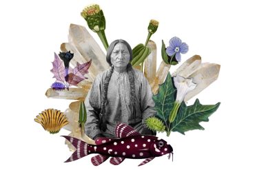 Poesía visual creada por "Aguaya en flor"