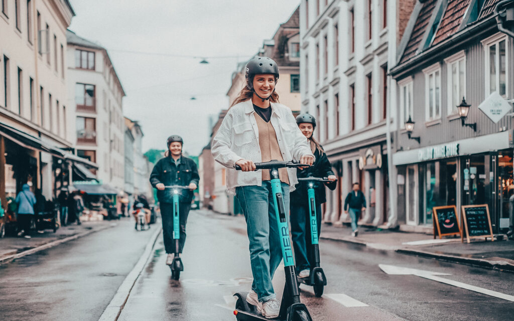 transporte sostenible en Oslo