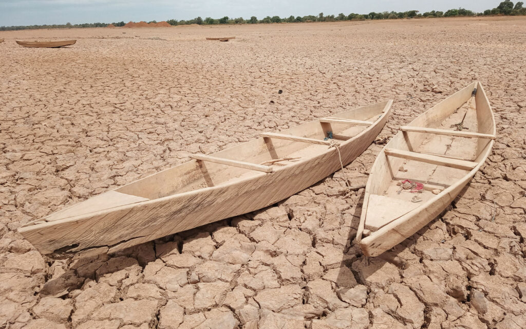 Drought in Burkina Faso, desert