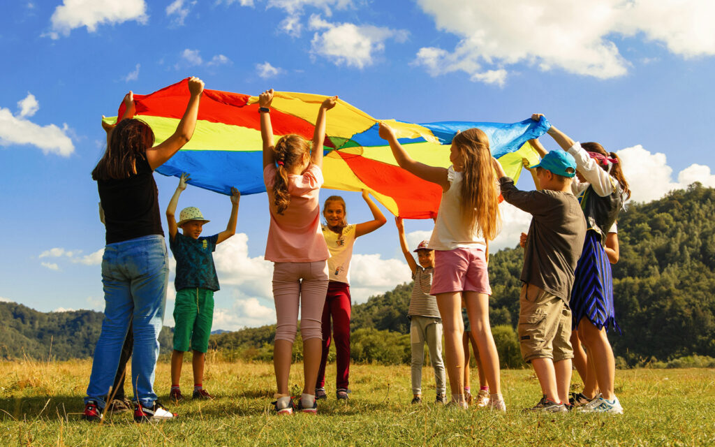 niños jugando