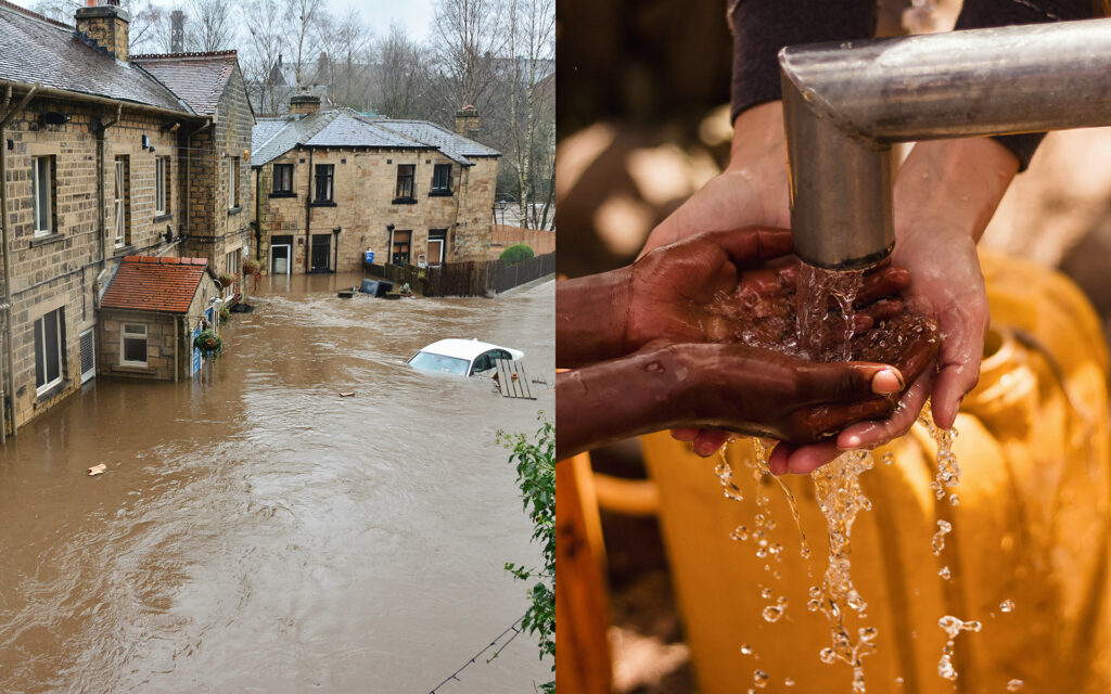 Inundaciones y Falta de Agua